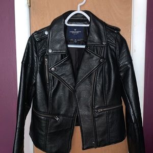 American Eagle Leather Jacket